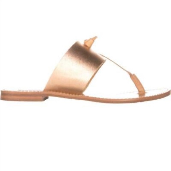 Steve Madden Olivia Rose Gold Thong Sandals NWT - Picture 4 of 8